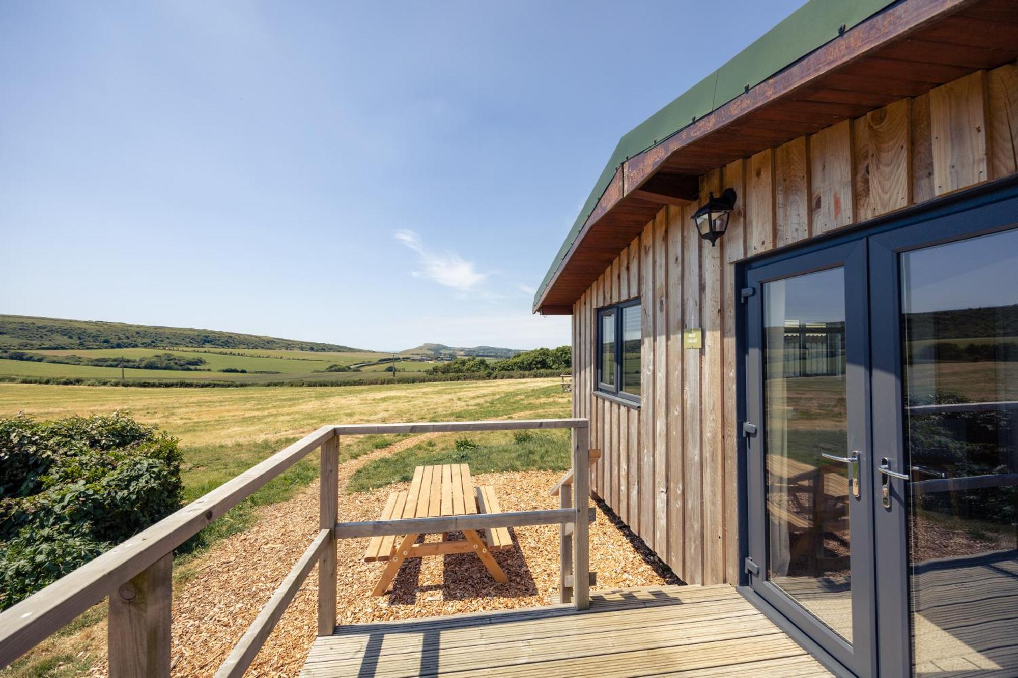 West Chalet At Tapnell Farm Yarmouth  Buitenkant foto