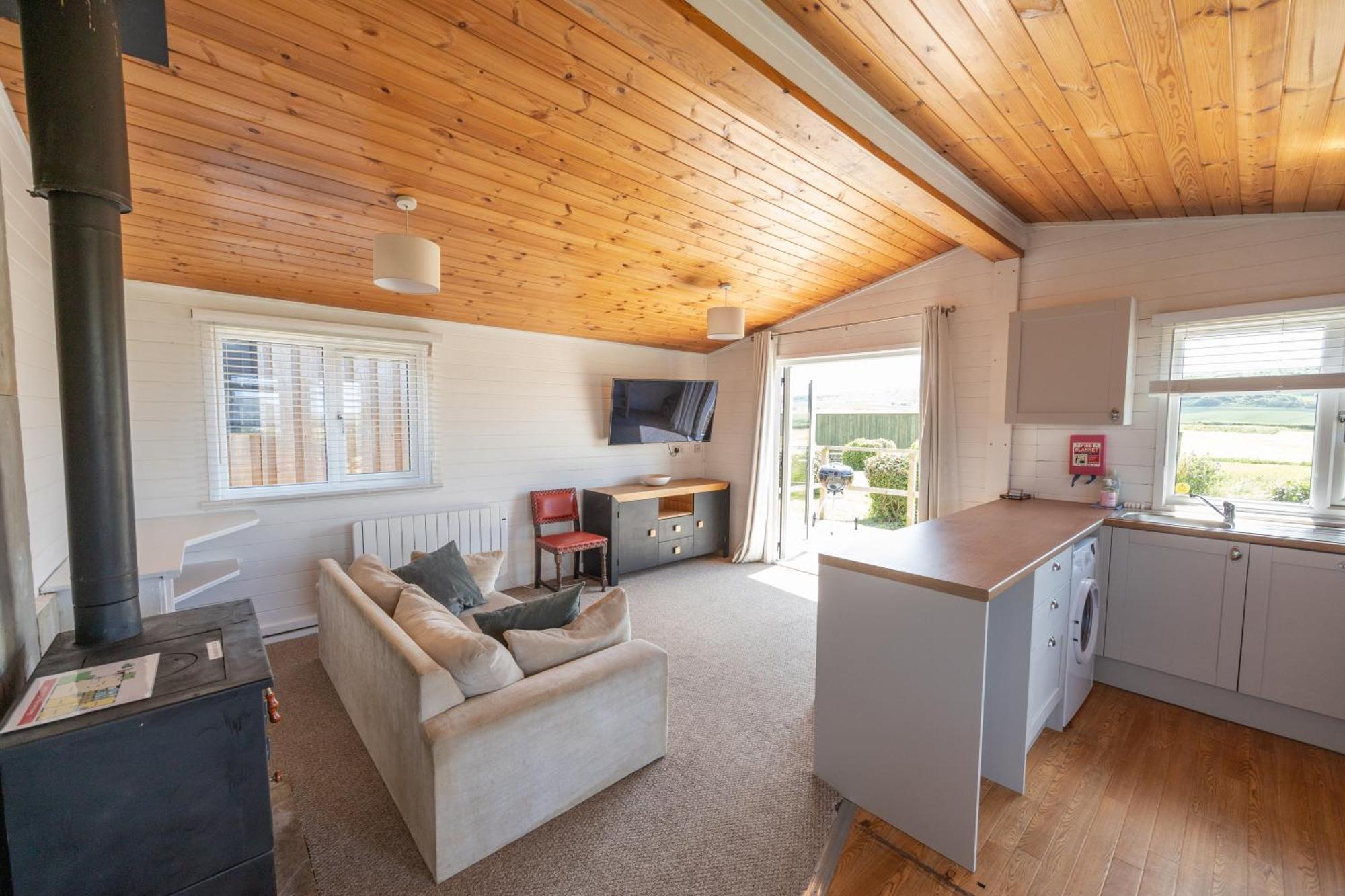 West Chalet At Tapnell Farm Yarmouth  Buitenkant foto
