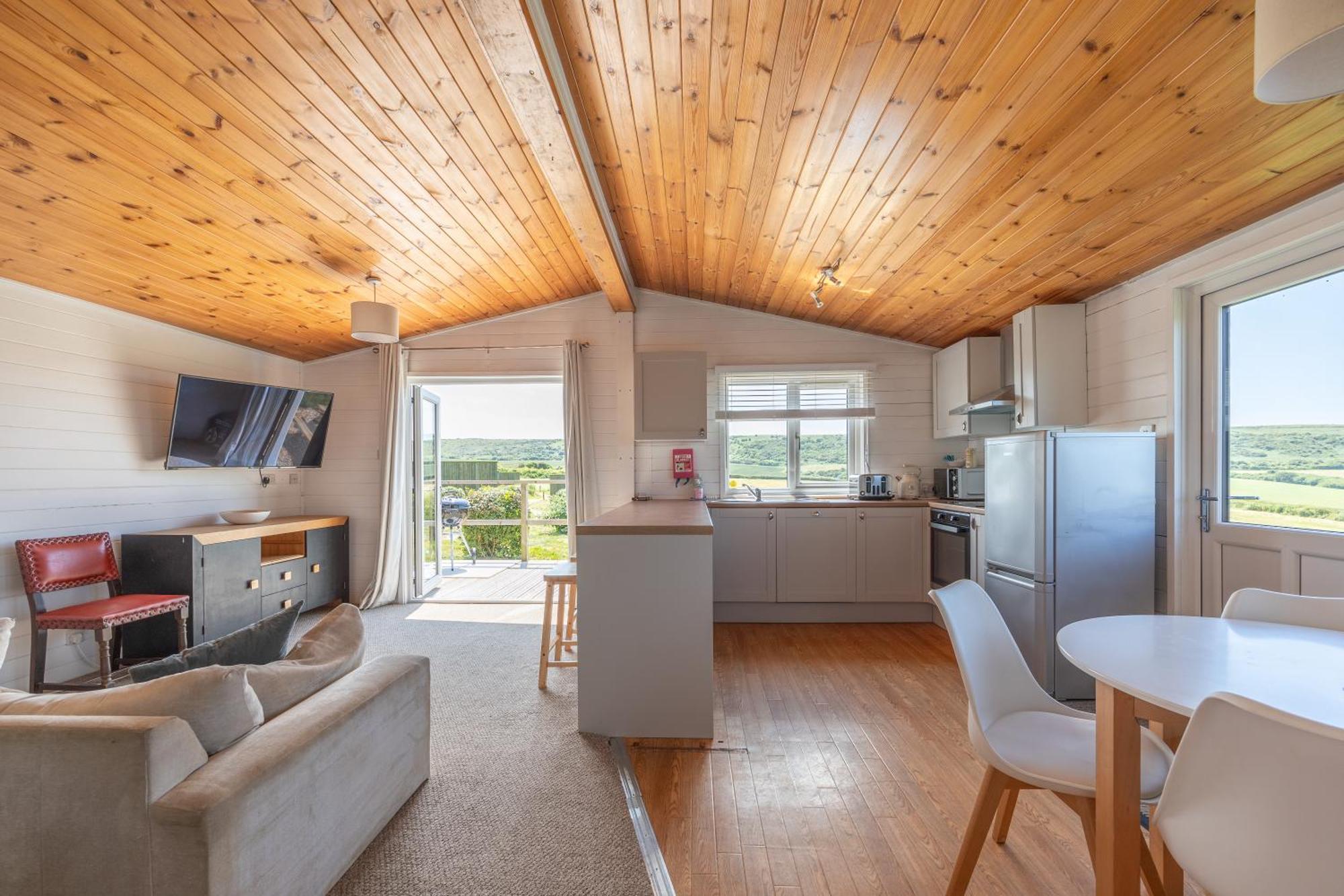 West Chalet At Tapnell Farm Yarmouth  Buitenkant foto